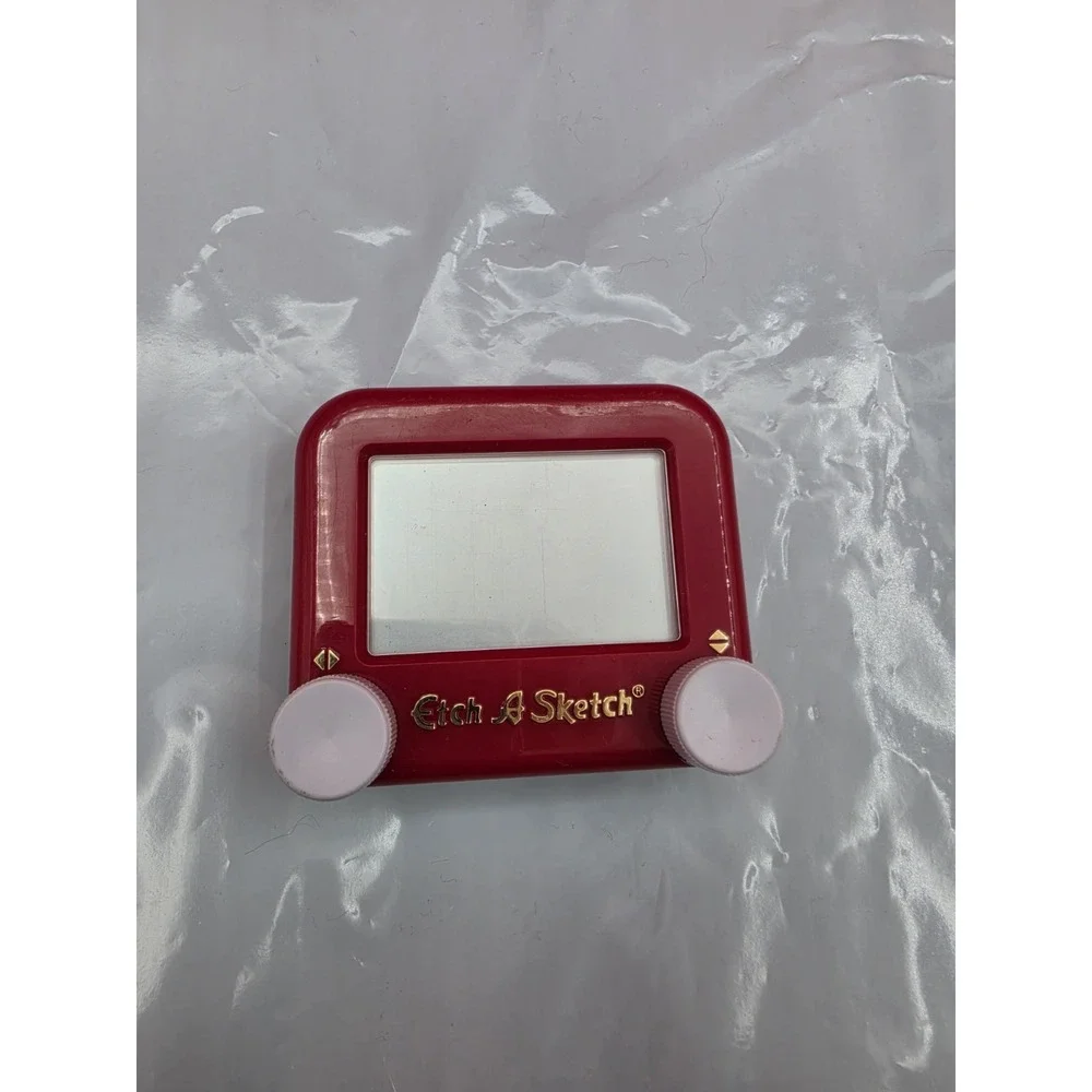 Etch A Sketch Mini By Spin Master Red Toy Fidget Retro Gift Present